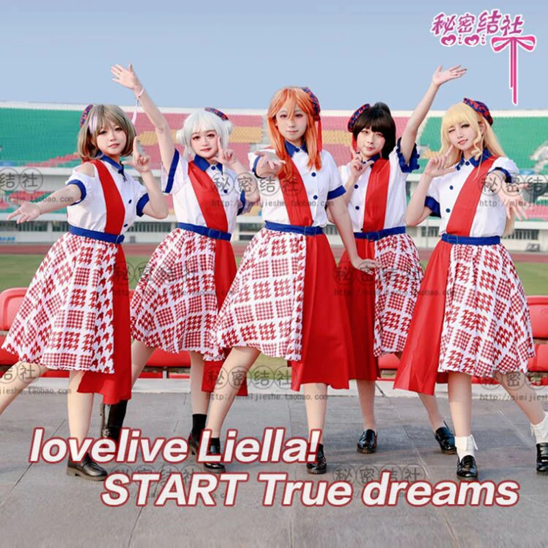 

LoveLive Liella Opening True Dreams Shibuya Kanon Tang Keke Kuku Outfits Anime Cosplay Costumes halloween cosplay costumes