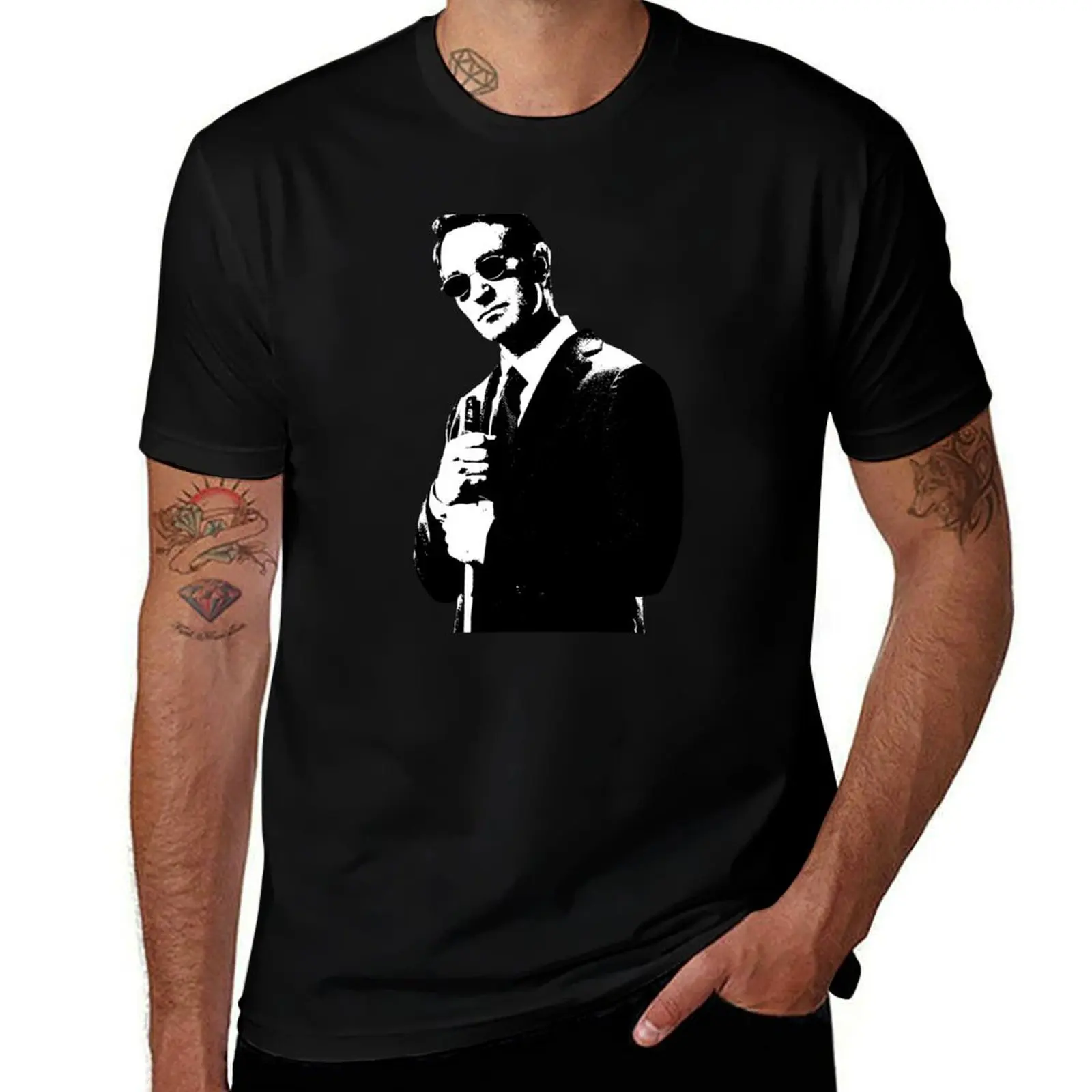 MATT MURDOCK - DAREDEVIL (BORN AGAIN) T-SHIRT T-Shirt man clothes sports fans clothes mens graphic t-shirts anime