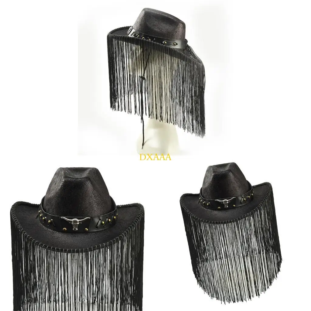 dxaa-cappelli-da-cowboy-classici-con-fascia-regolabile-con-frange-fluenti-morbide-e-confortevoli-feste-in-costume-per-eventi