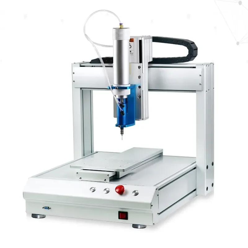 Customizable Three Axis Automatic CNC Robot Dispenser with PLC Engine Motor Gearbox Bearing Pump Gear Industrial Grade