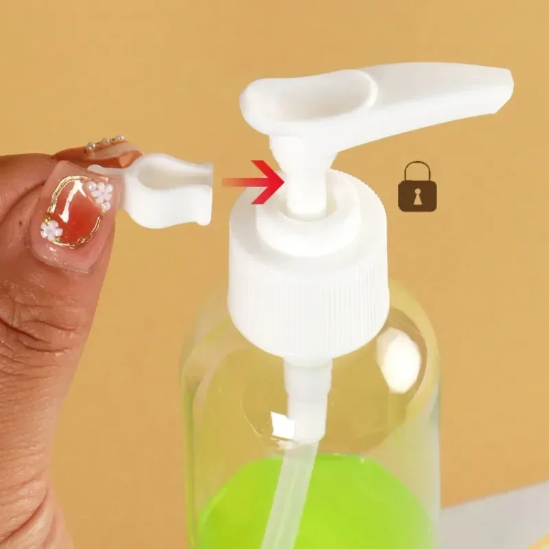 50/100/300/500ml Plastic Refillable Pump Bottle with Lotion Pump Dispenser For Lotions Shampoo Cleaning Products Aromatherapy