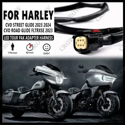 Touring CVO New Motorcycle Accessory LED Adapter Harness For Touring CVO STREET GLIDE 2023 2024 CVO Road GLIDE FLTRXSE 2023