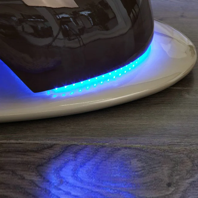 Luxury fiberglass modern coffee table tea oval small desk hotel office living room shop salon other furniture