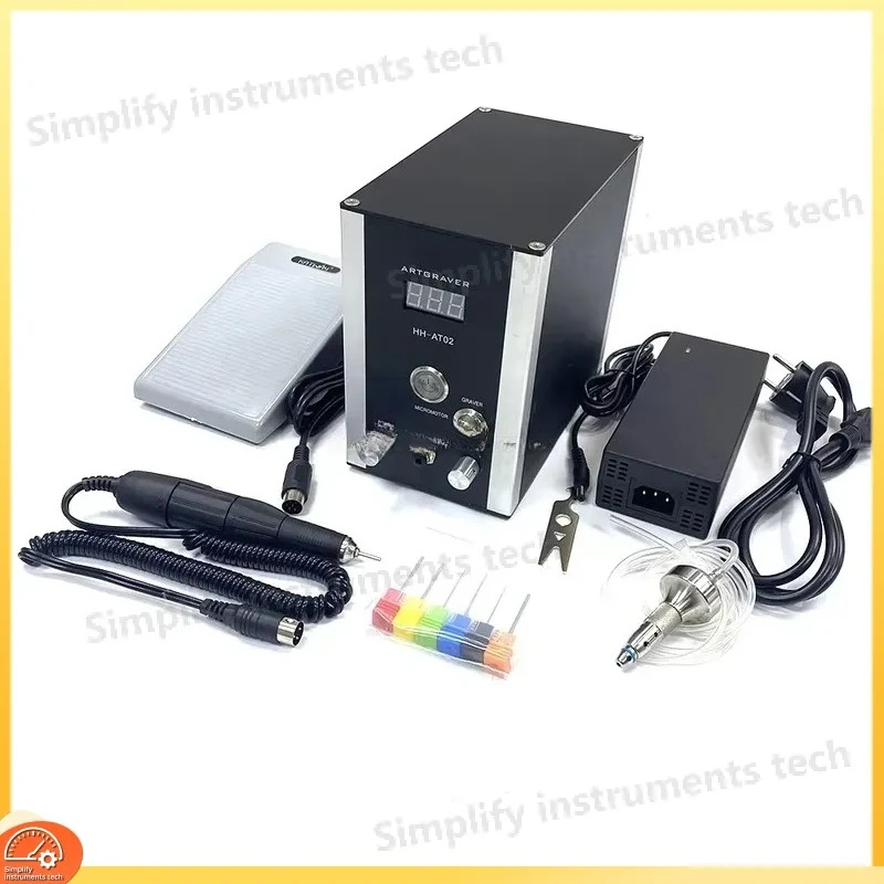 Jewelry Engraving Air Compressor Free Micromotor Engraver for Photovoltaic Solar Panel Maintenance Repair PV Panel
