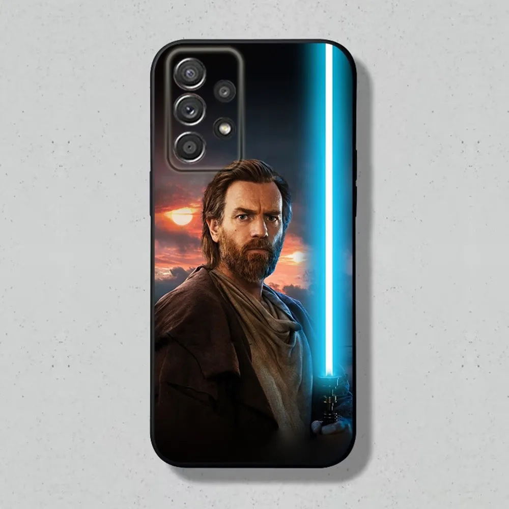 O-Obi-Wan K-Kenobi Phone Case For Samsung S24,S23,S22,S21,S20,S10,S10E,S9 Plus FE Note 20 Plus S-Star W-Wars  Black Cover Shell