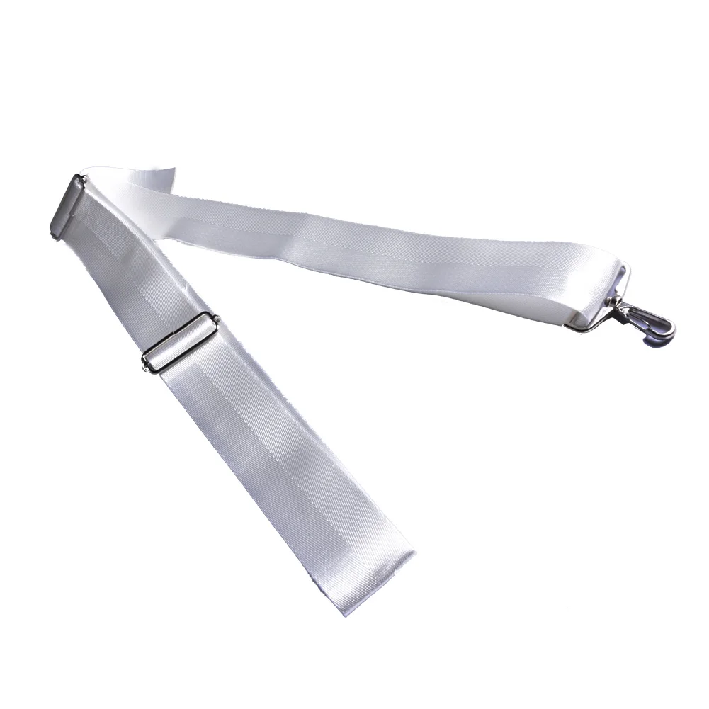 Tennis Net Center Strap Court Equipment Easy to Install Adjustable Net Webbing White For Tennis Nets