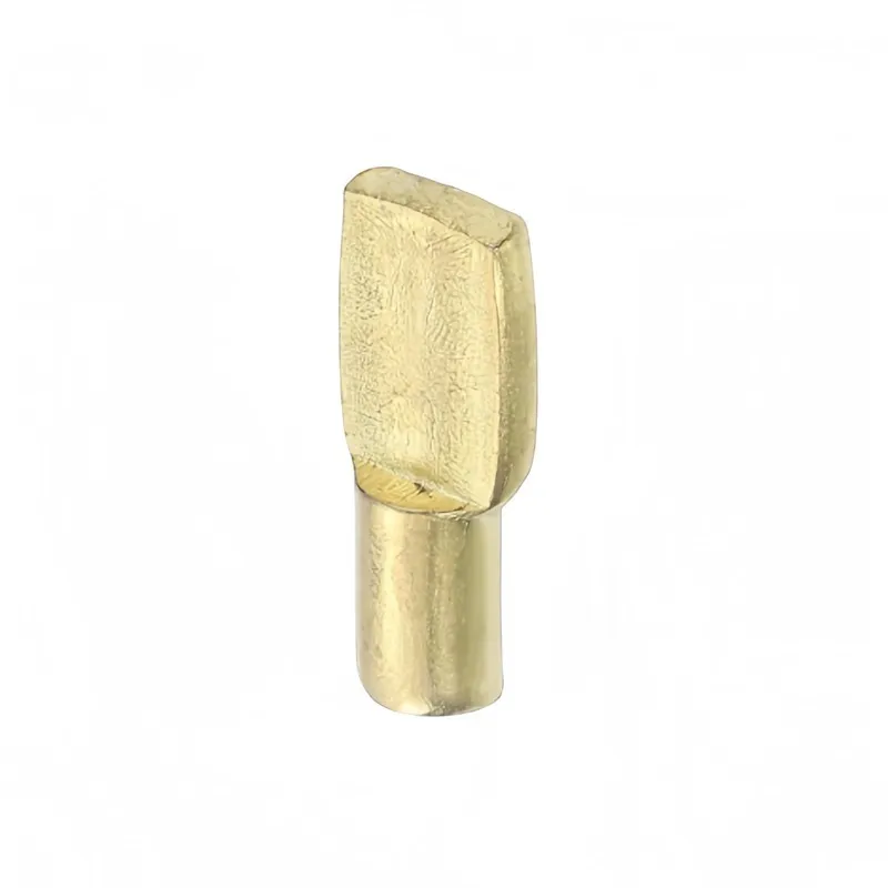 16 pcs 6mm Bookcase Shelf Clips, Furniture Hardware, Sturdy Iron Core, Spoon-Shaped Design, Multipurpose