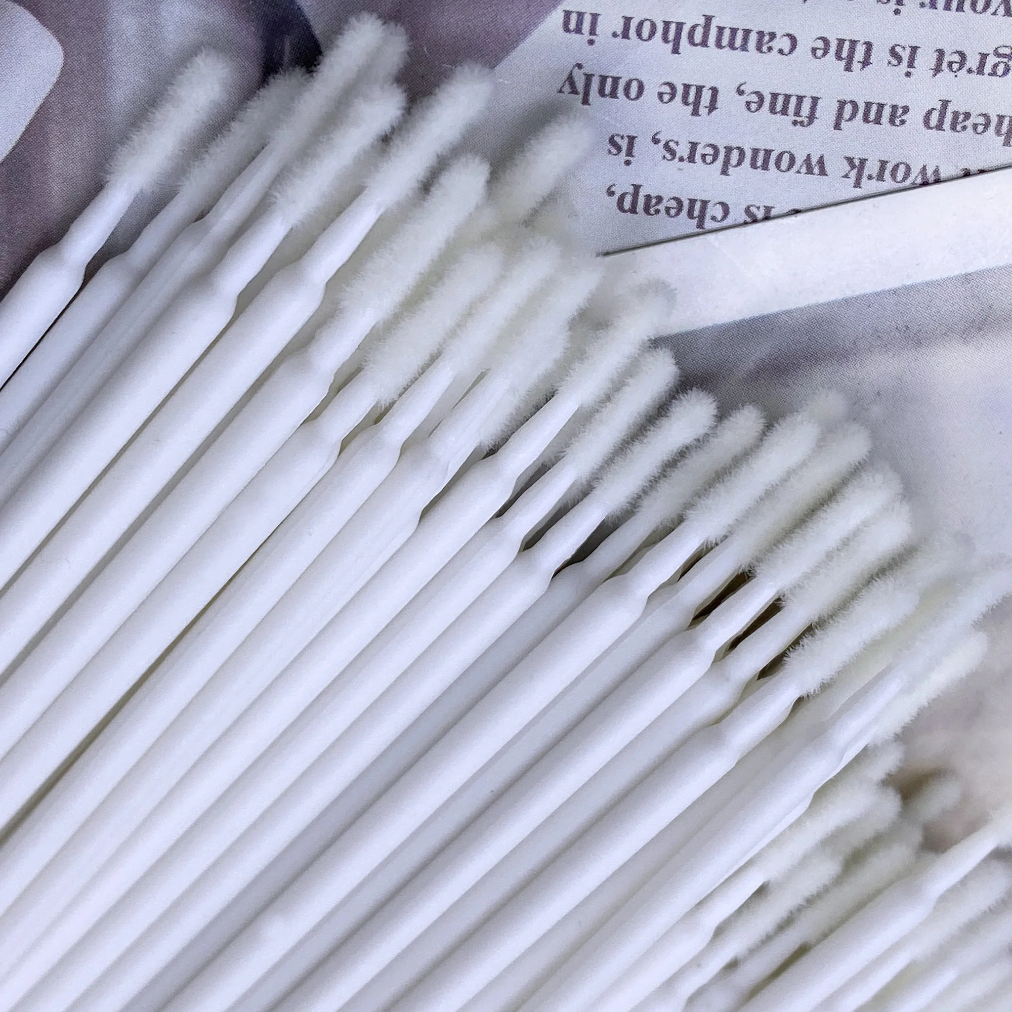 100/400 قطعة فرشاة صغيرة المتاح لاش إزالة مسحة فرشاة صغيرة عصي الماسكارا قضيب رمش تمديد ماكياج فرش أدوات #5