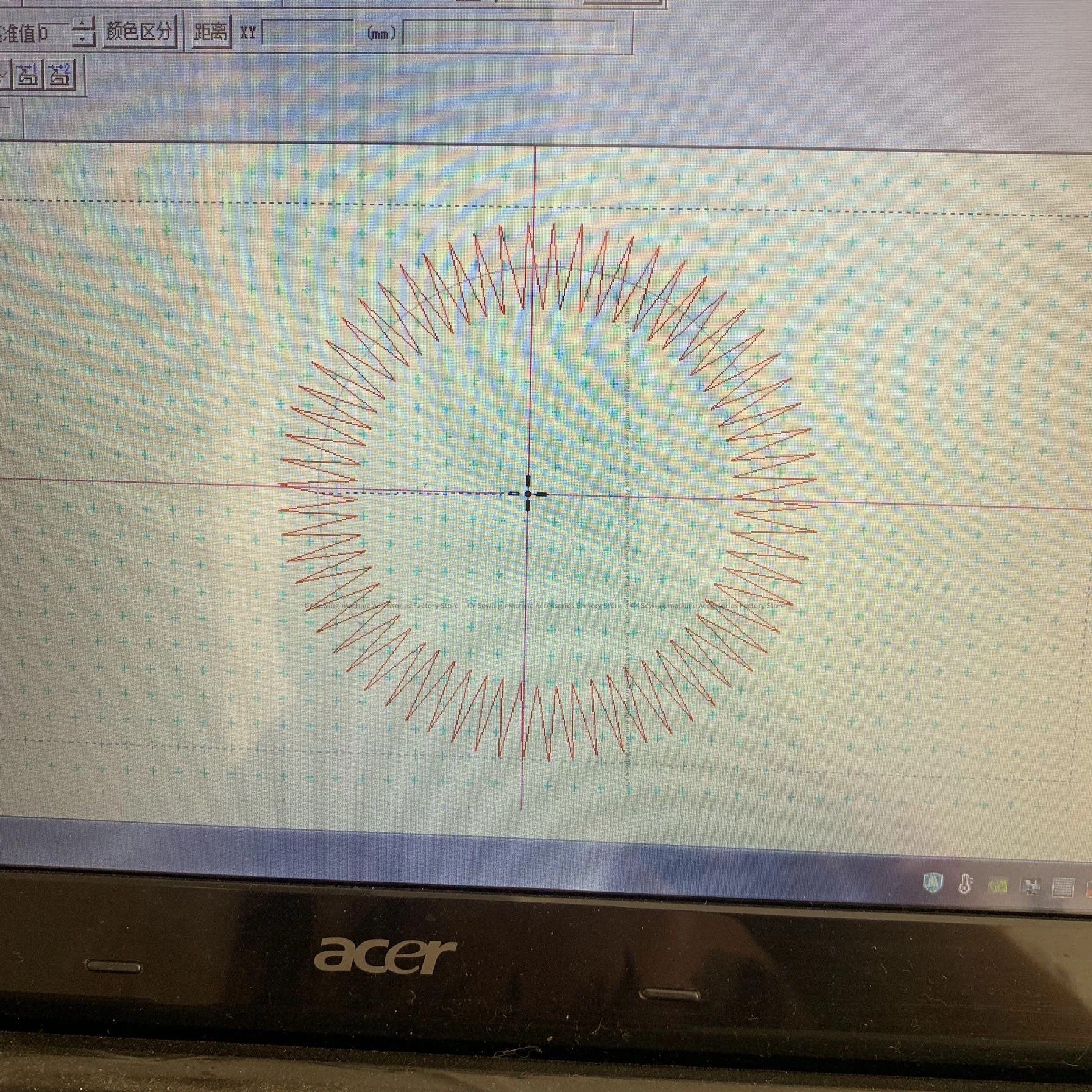 

Juki 1900 Pattern Programming 1900a Customized Shapes, Various Patterns Can Be Customized Design Drawings