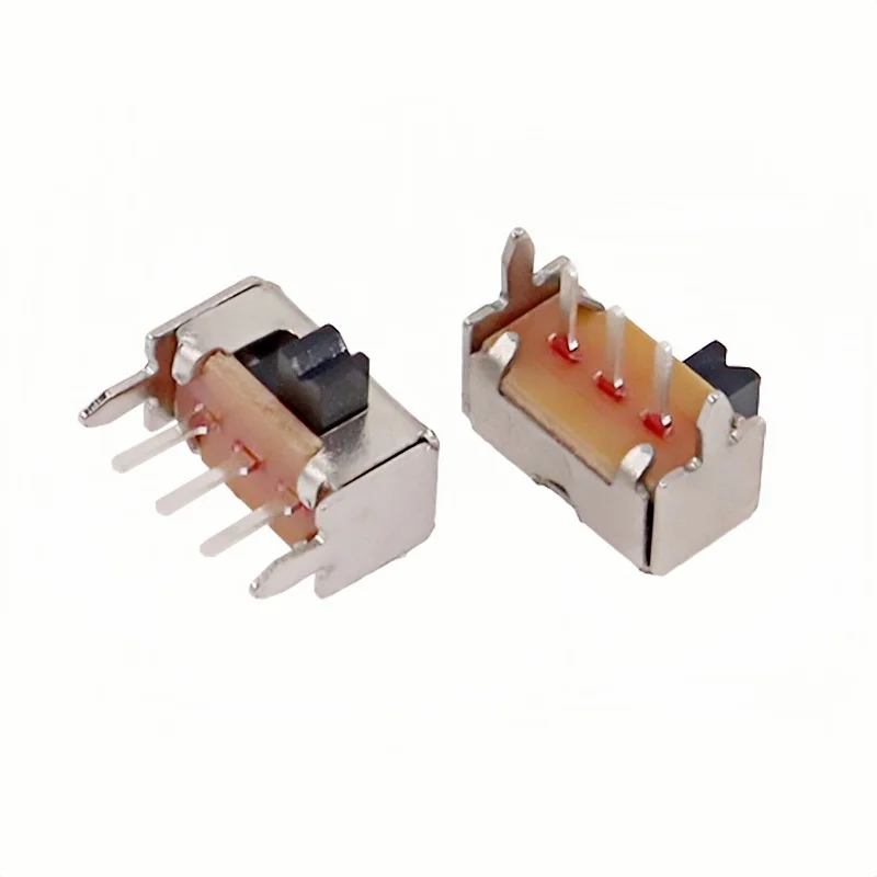 50pcs SK12D07 Toggle Switch 1P2T SK12D07VG Handle High 2/3/4/5/6/7mm 3Pin PCB Miniature Slide Switch Side Knob SK12D07VG4 ON/OFF