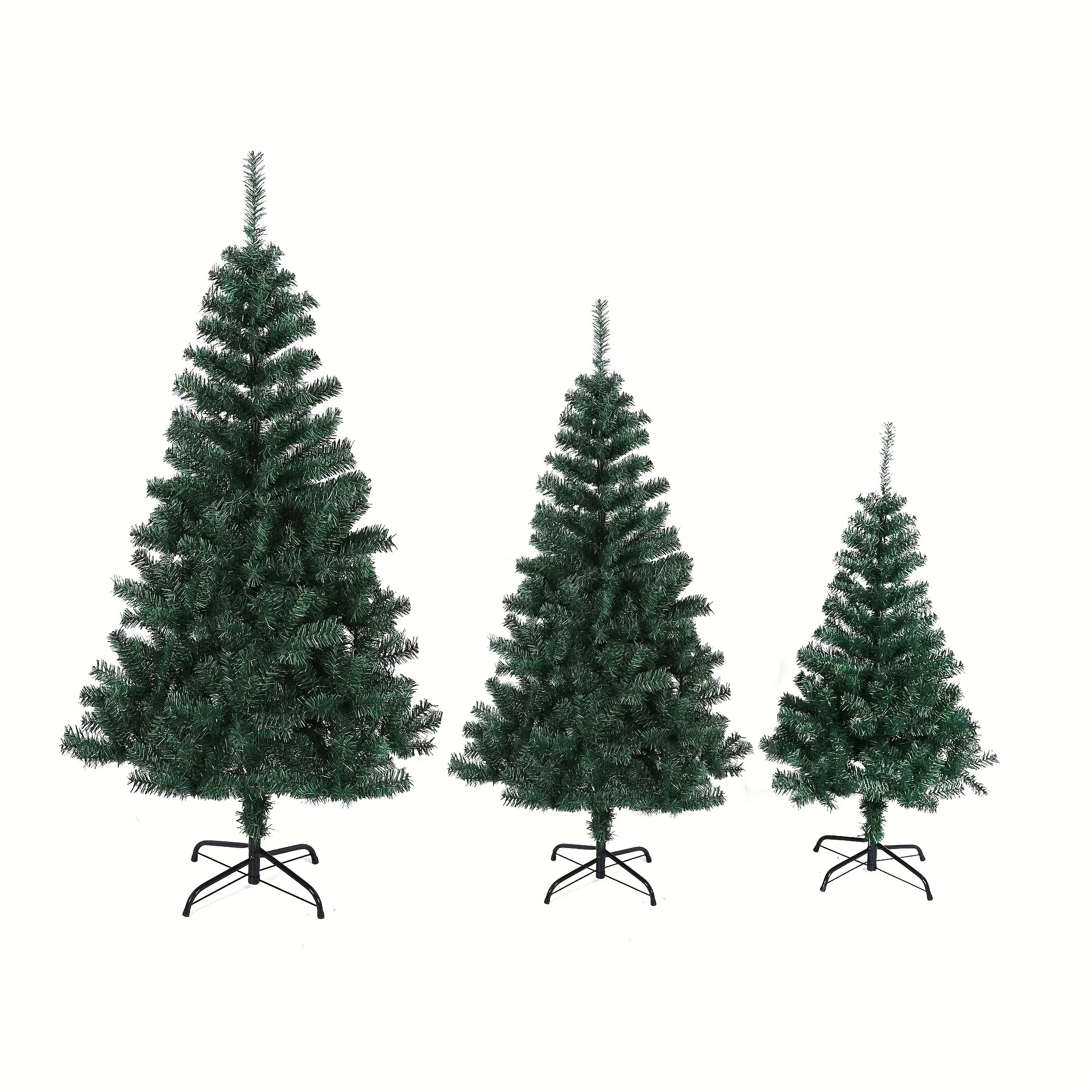 90/120/150/180cm Christmas Tree 2023 Home Decoration 2024 New Years Green Table Top Christmas Gift Ornaents Foldable 4.9 5.9ft