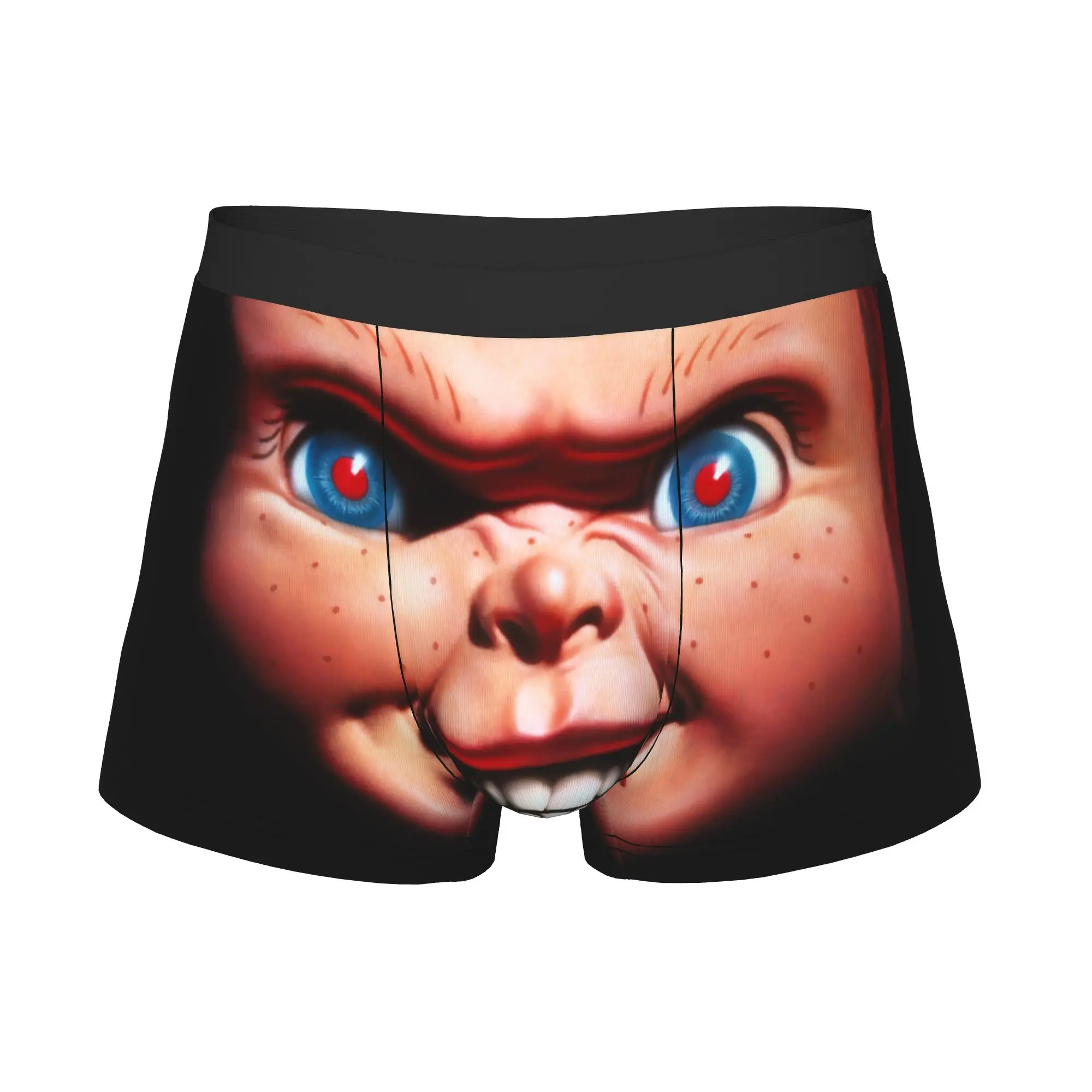 Horror Killer Chucky Boxers Shorts Men's Child's Play Movie Briefs Underwear Novelty Underpants
