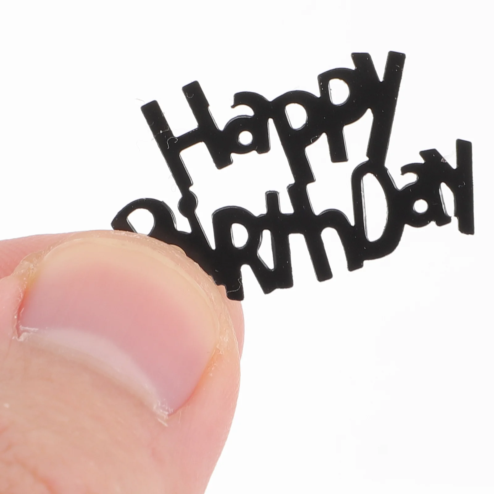 

2 Bags Birthday Party Confetti Decorative Plastic Letter Shapes Table Scatter Confetti Perfect Birthday Celebration Supplies