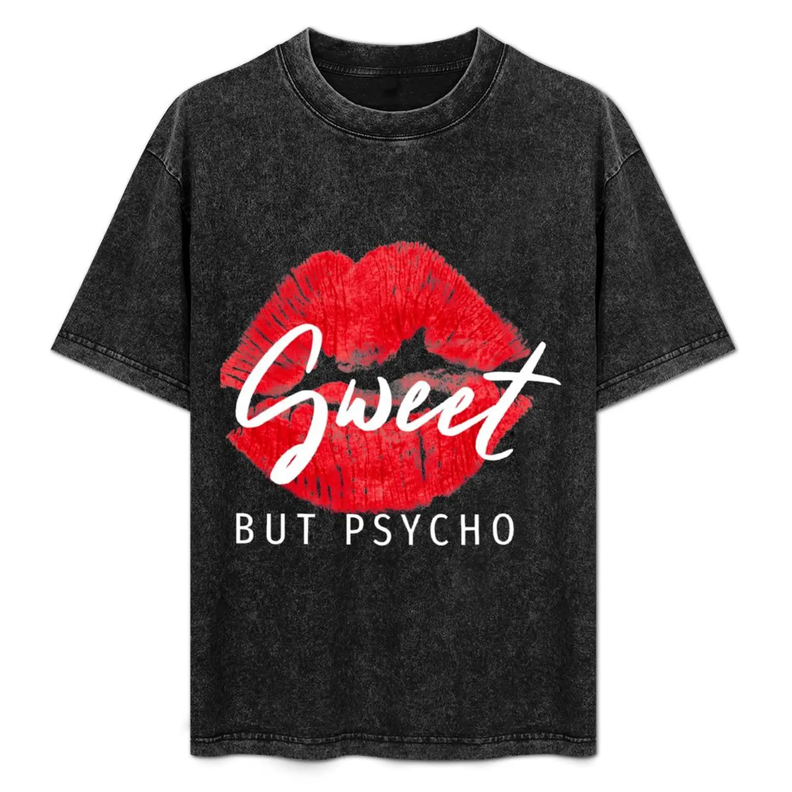

Sweet But Psycho T-Shirt cotton t shirt pack man t shirt cotton high quality funny t shirts man man shirt heavy cotton T-Shirt