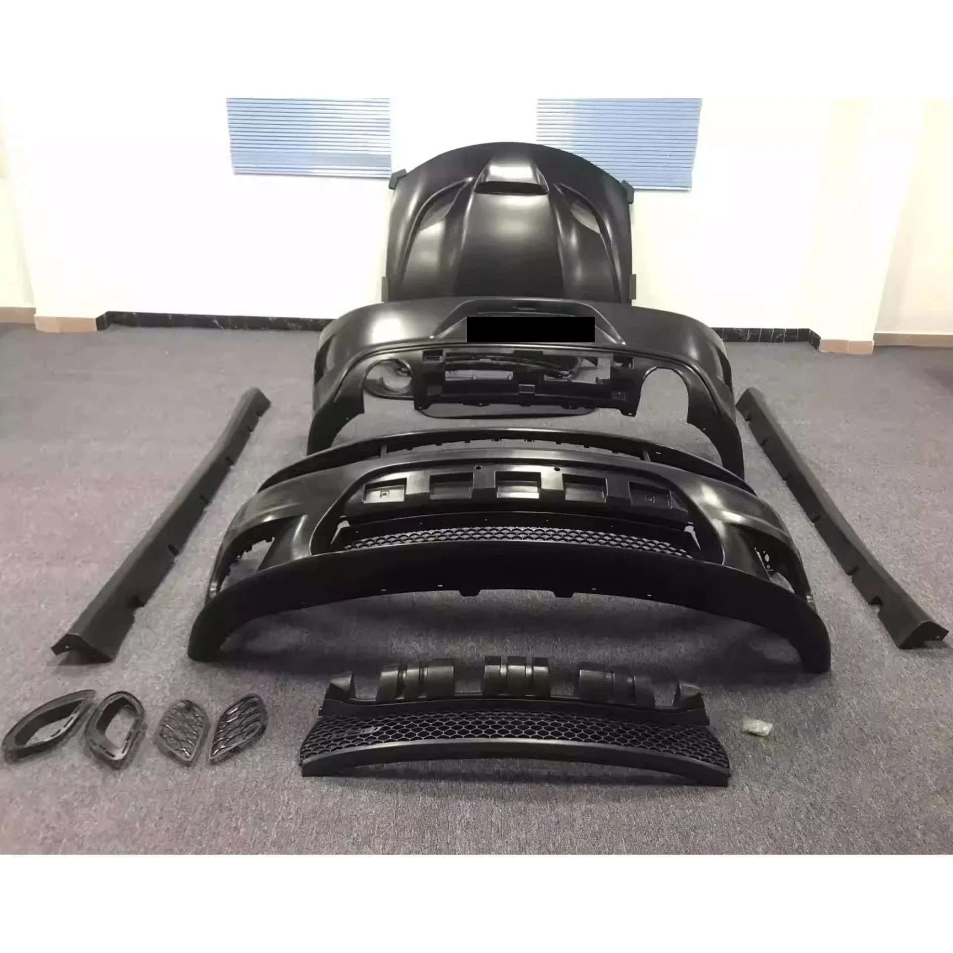 

Body Kit Front Rear Bumper for Dodge Charger Convert SRT Engine Cover Side Skirt Car Accessories