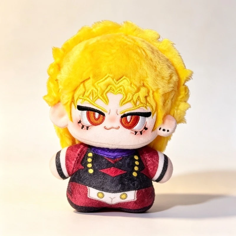 10cm Hot New JOJO Bizarre Adventure Plush Toy Cartoon Dio Brando Stuffed Toys Plusie Collect Present Holiday Gifts