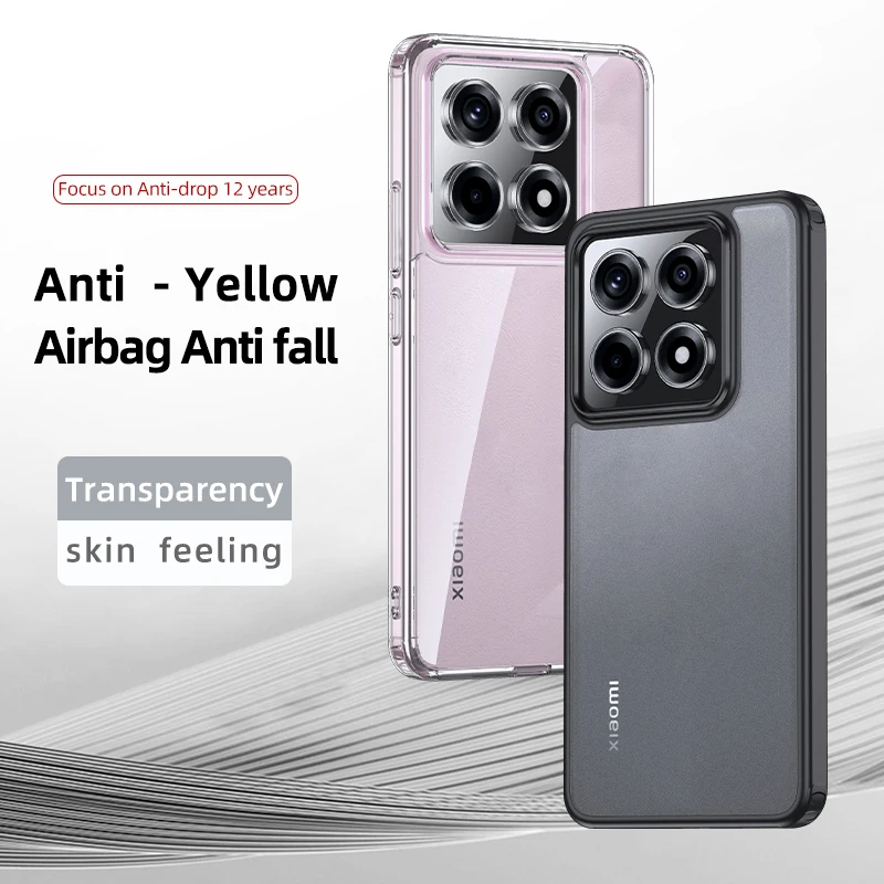 Xiaomi14TPro 5G Case Transparent Camera Protect Cover dla Xiaomi 14T Pro 14TPro xiaomi14T Pro 6.67 \