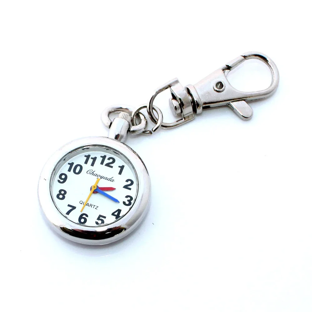 Colorful Children's Fashion Watch with Pendant Key Ring Chain Quartz Movement Dress Watch Gift Bag Included