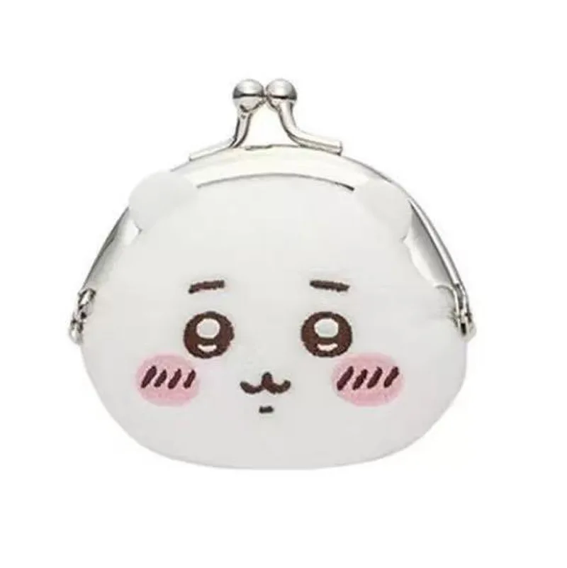 Kawaii Chiikawa Cartoon Pluche Portemonnee Anime Usagi Meisje Hart Schattige Knuffel Rugzak Hanger Hoofdtelefoon Tas Meisjes Gift