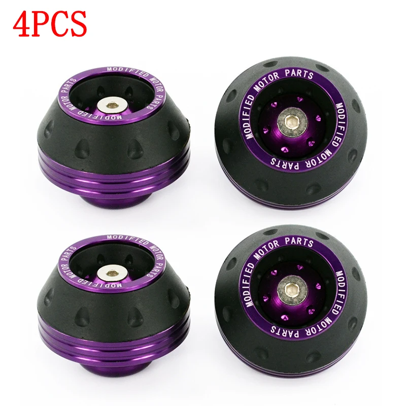 4PCS Universal Motorrad Rad Schutz Crash Tassen Bunte Motorrad Crash-schutz Motocross Dämpfung Tassen Moto Zubehör