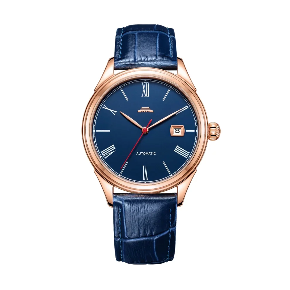 Beijing Watch Single Calendar Men's Automatic Watches 40mm Mechanical Wristwatch 316L Stainless Steel Sapphire New Clock 051503