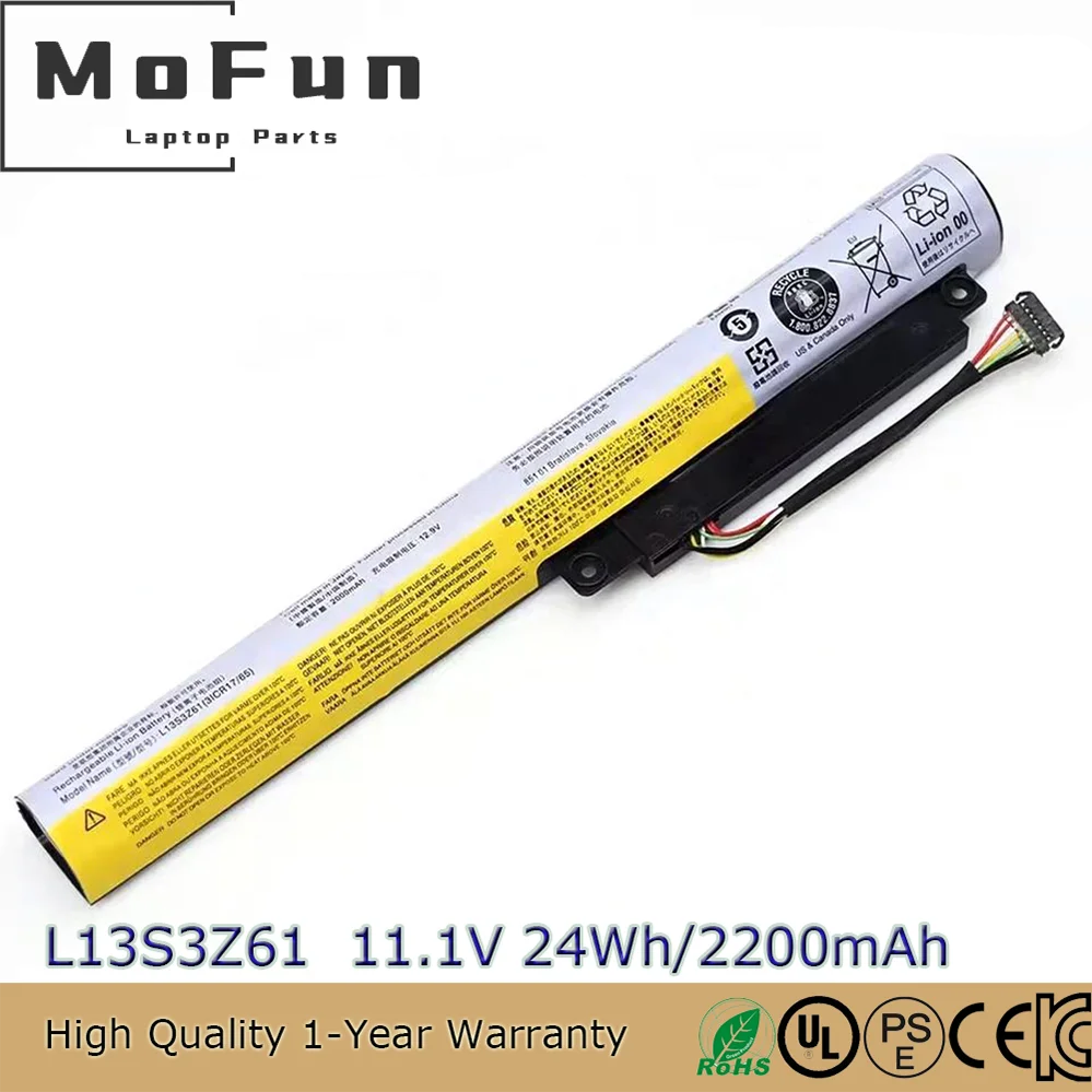 New Original L13S3Z61 11.1V 24Wh Notebook Battery for Lenovo IdeaPad Flex 10 59403045 L13L3Z61 L13M3Z61