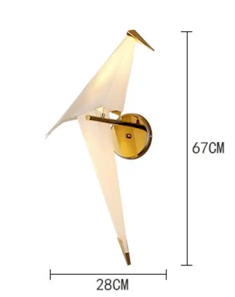 HomeLover Papier Kronleuchter Vögel für Restaurant Wohnzimmer Esszimmer Kinderzimmer Origami Lampe führte Vogel Designer Kronleuchter Lampe 7