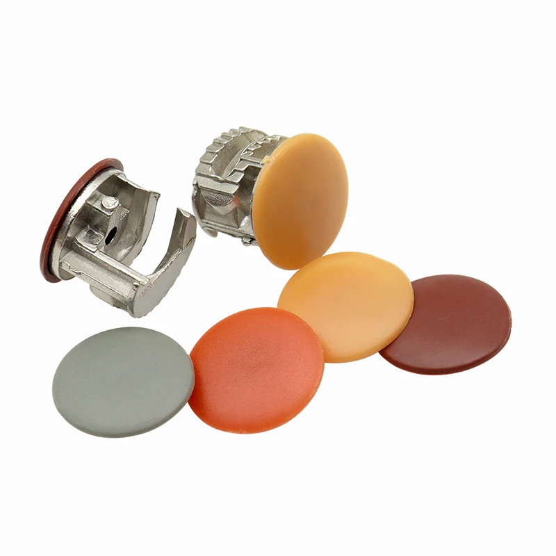50Pcs Furniture Hole Covers Decor Plastic Screw Cap Cabinet Drill Hole Dust Plug Grommet Self-Tapping Cross Screws Decor Cover