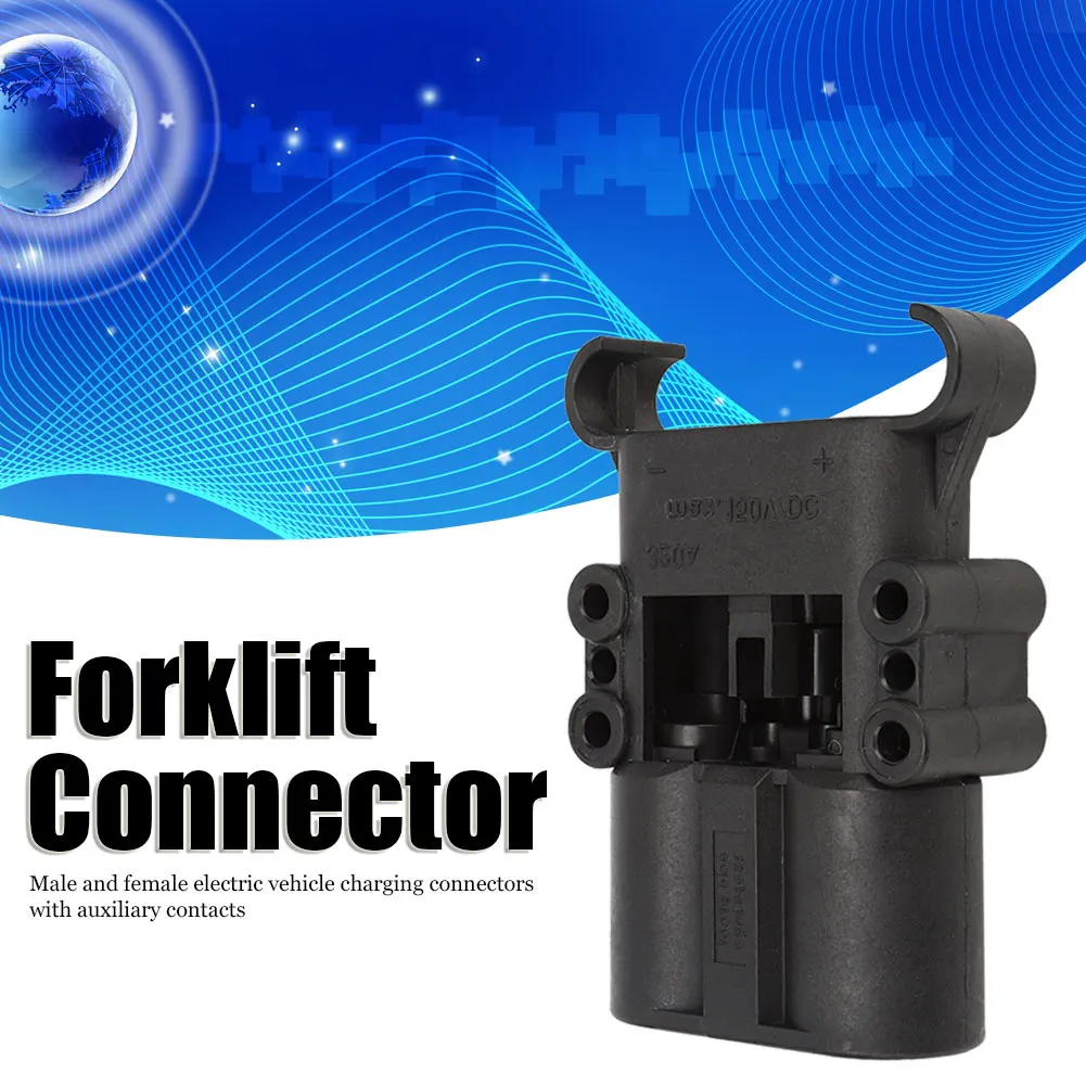 Cable Connectors Connector Forklift Connector Male Electrical Vehicle Charging Wire Cable Connectors 320A DC150V Male Connector