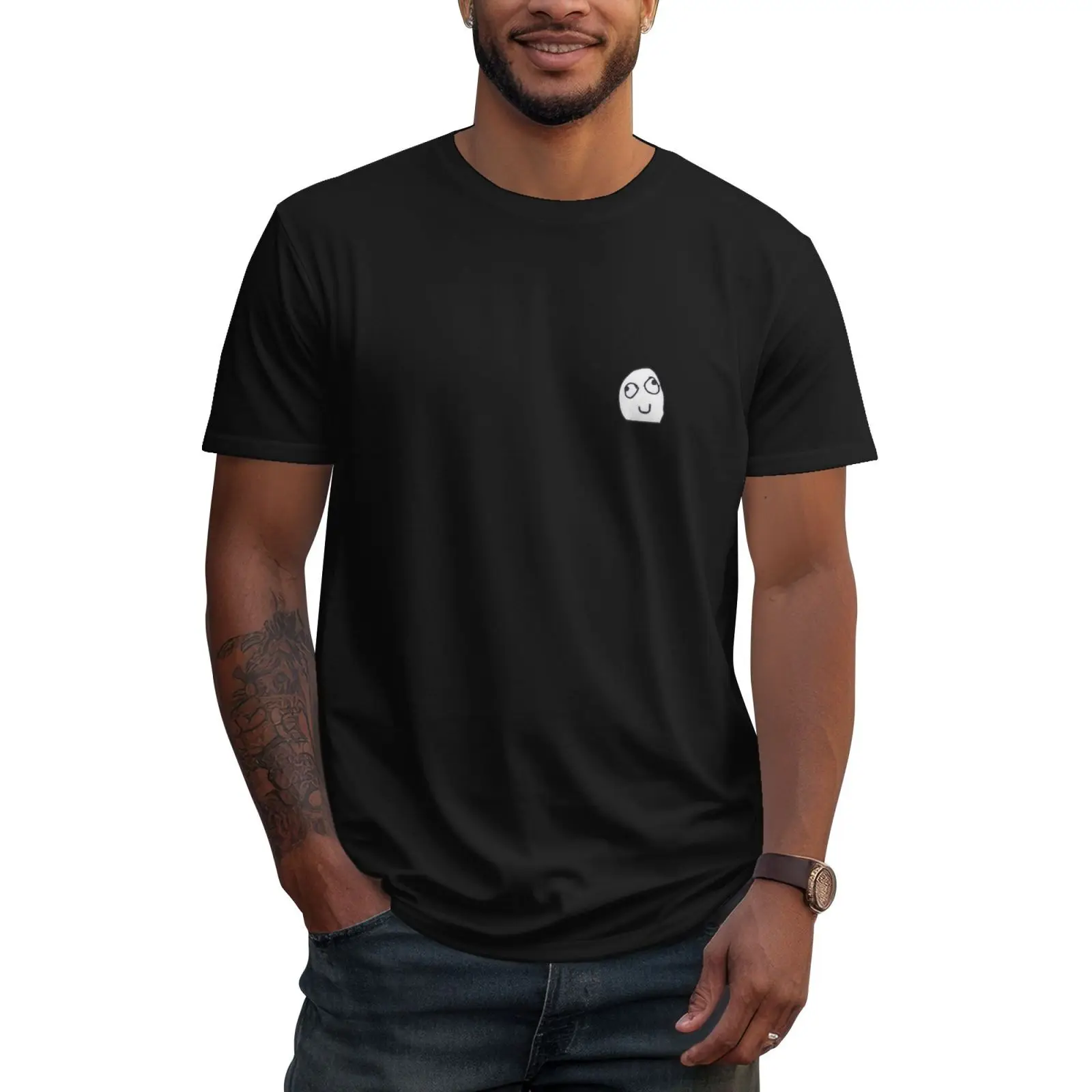 Забавная футболка Emoji Meme для мужчин и женщин, летние уютные футболки с короткими рукавами, одежда в стиле ретро с круглым вырезом, футболка высокого качества, топы