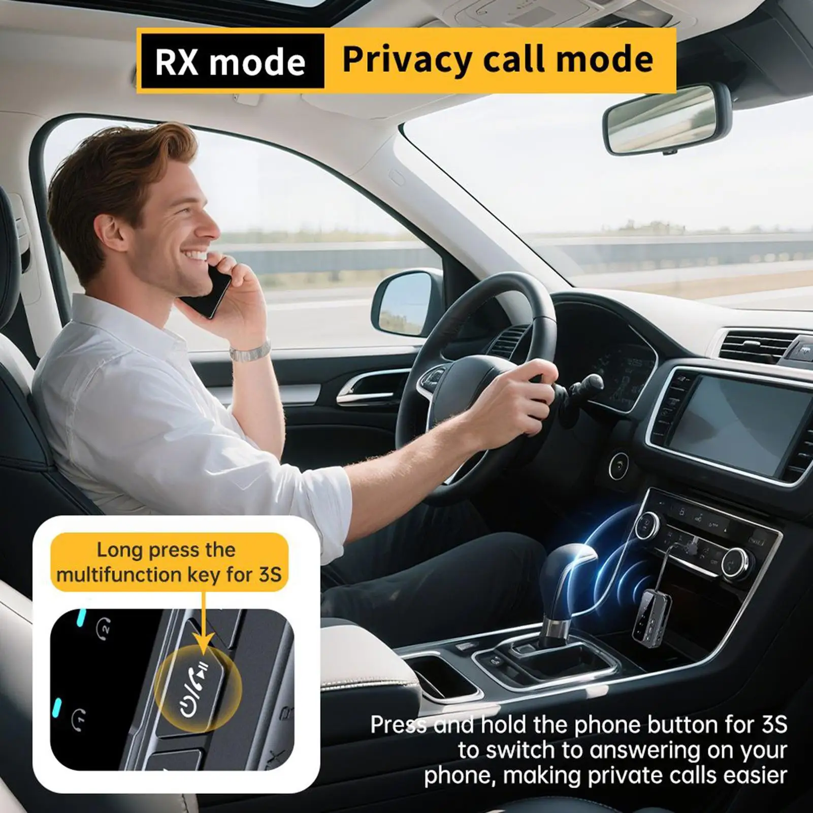 

Радиопередатчик для автомобиля, беспроводной автомобильный музыкальный разъем, автомобильные внутренние принадлежности для вождения, поездок на работу, путешествий, поездок