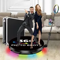 Private photography rotating 360 photo booth, video control volume for controlling 360 light booth, home version selfie 360