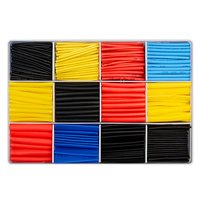 750pcs/560pcs/140pcs Heat Shrink Tube Kit, Heat Shrink Tubing, Cable Sleeve, Heat-shrinkable Sheath, Heat Shrink for Cables