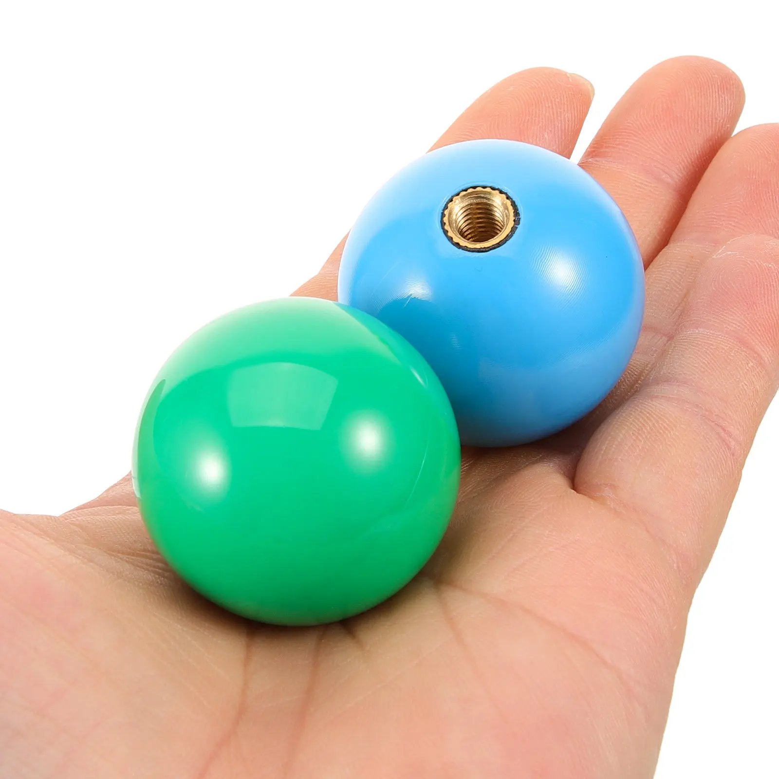 4 Stück Game Stick Ball Head Ersatz-Joystick-Controller, wiederverwendbares Gaming-Zubehör für Spielsimulatoren, tragbarer Griff für Konsolen