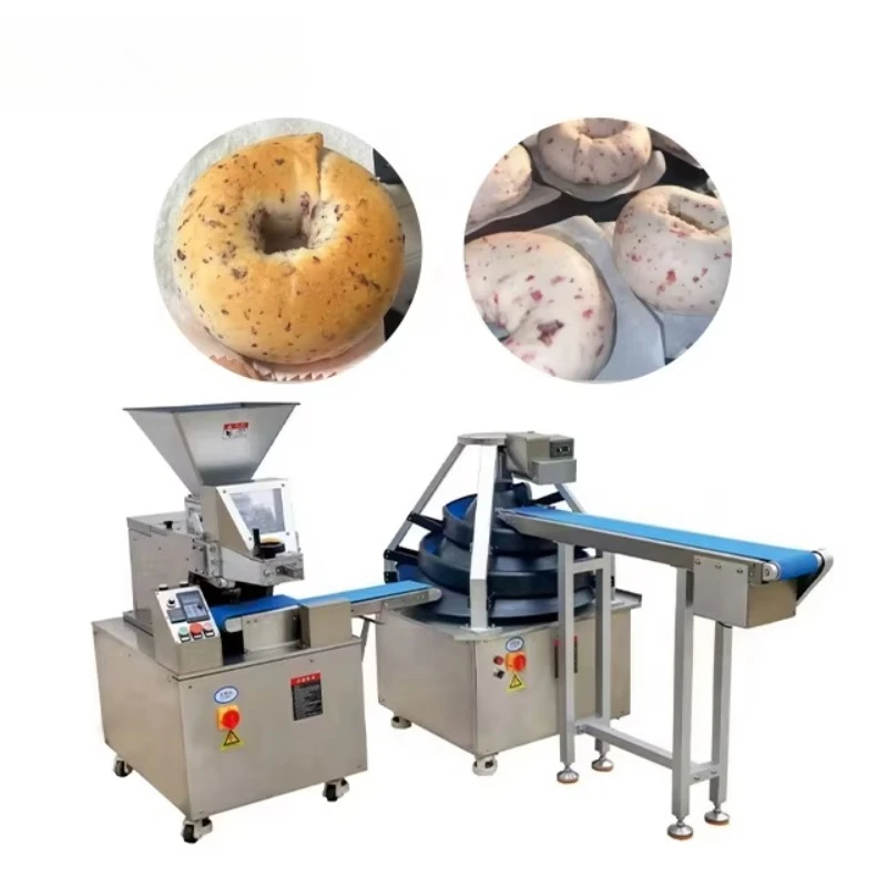 Automatic Dough Divider and Rounder Machine 7600pcs/hr Wholesale Bakery Equipment Pizza Dough Ball Rounder Pita Making Custom