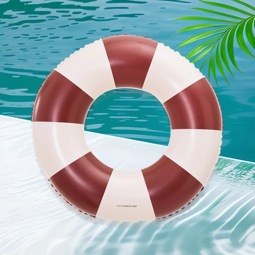 Inflatable Swim Ring Pool Floating Rings Leakproof Blow Up Swim Tube Water Play Equipment Swimming Rings Floaties for Pool Beach