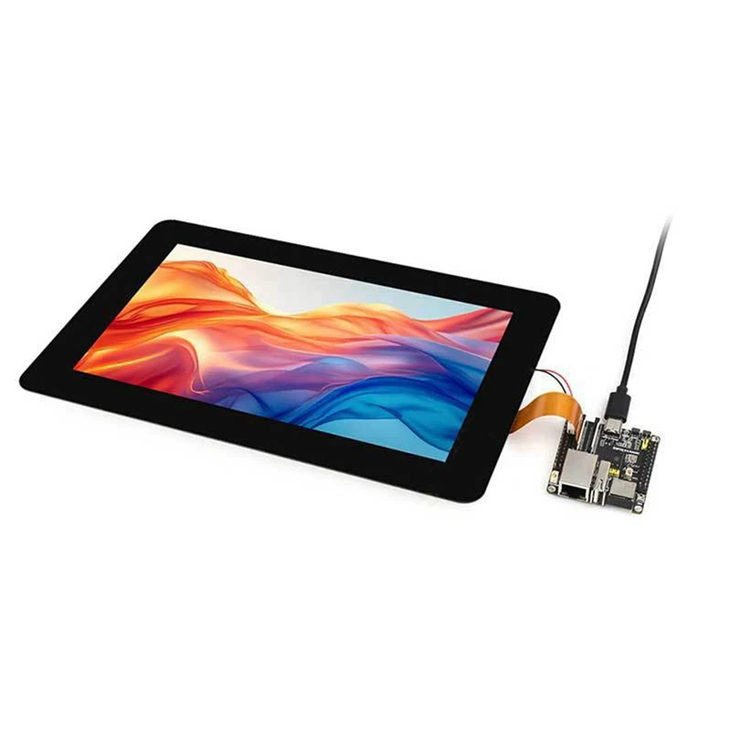 شاشة عرض LCD تعمل باللمس 7 بوصة DSI/MIPI 720 × 1280 لـ Raspberry Pi/ESP32-P4/Luckfox Lyra RK3576/RK3506
