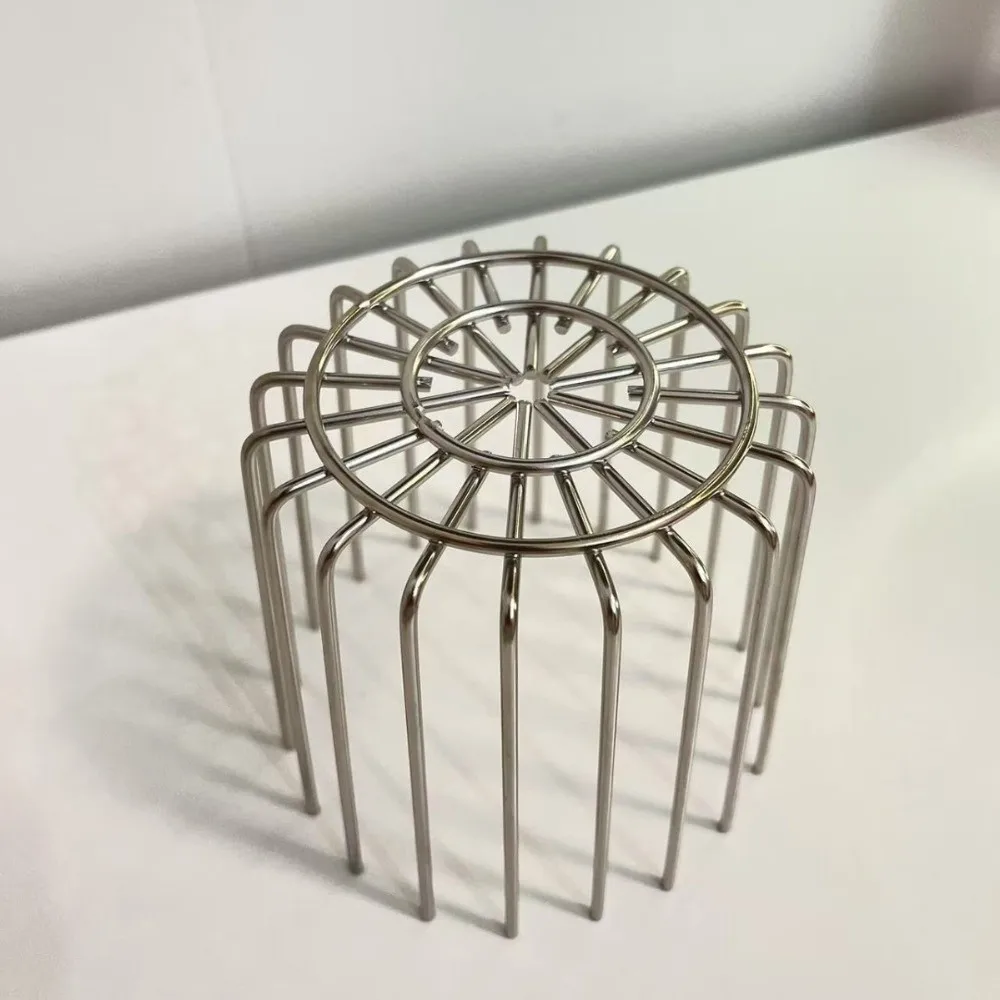 

Stainless Steel Roof Floor Drain Anti-blocking Leaf Debris Trap Gutter Guard Easy Installation Balcony Drainage Cover