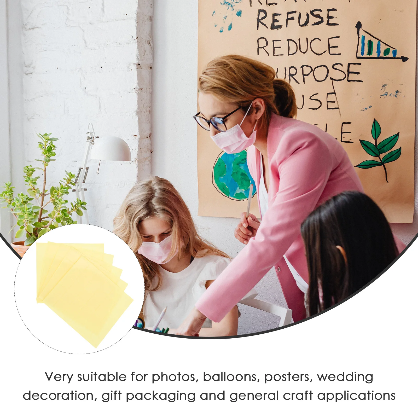 

150pcs Double Sided Adhesive Dots Clear Acrylic No Trace Sticky Stickers For Craft Wedding Decoration Office Home Transparent