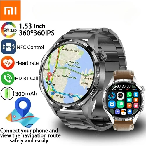 Xiaomi 2025 Nuevo Gps Nfc Reloj Inteligente Hombres 360*360