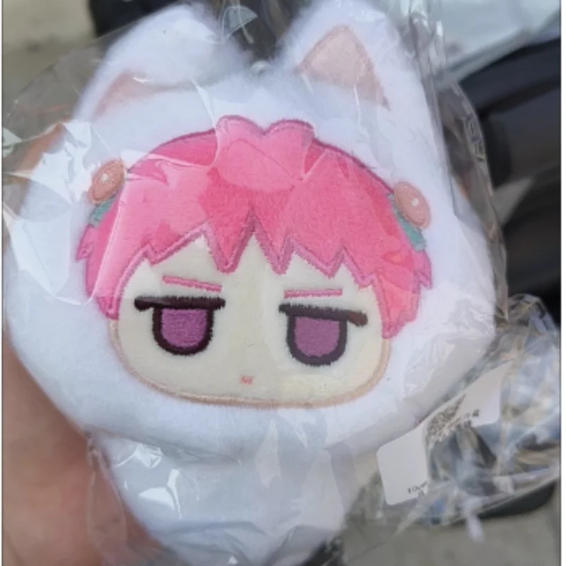 

2025 10cm Saiki Kusuo Plush The Disastrous Life Of Saiki K Stuffed Doll Kitten Style Body Cartoon Anime Figure Doll Girl'S Gift