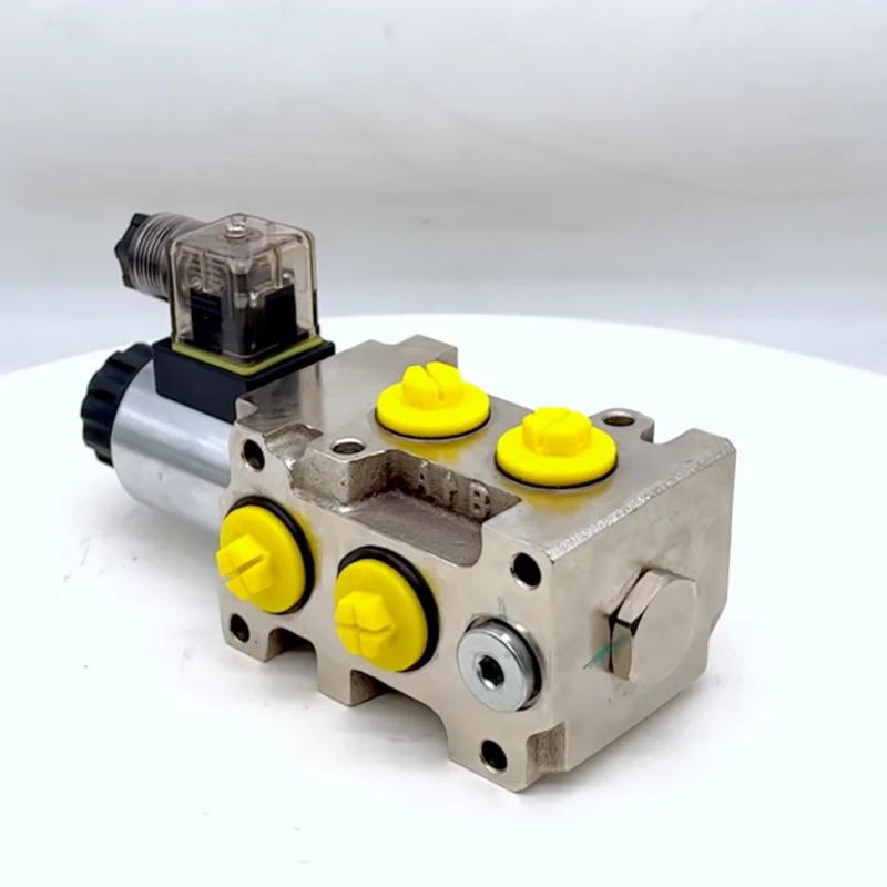 

MOP06 12V 24V Hydraulic 6 Port Solenoid Diverter Valve