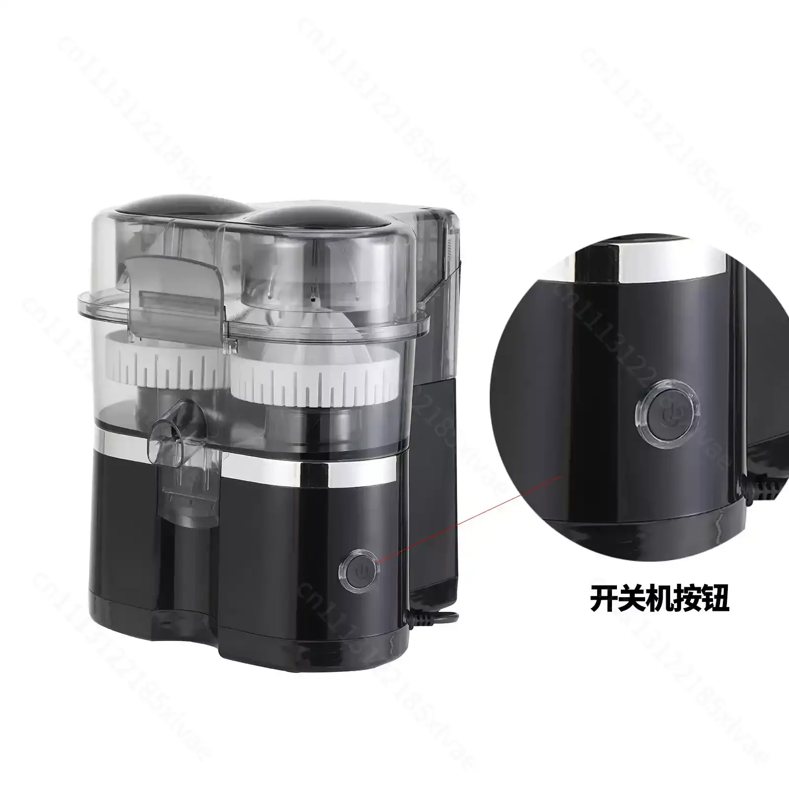 Commercial Lemon Orange Grapefruit Juicer, Double Head Automatic Citrus Juice Extractor Machine