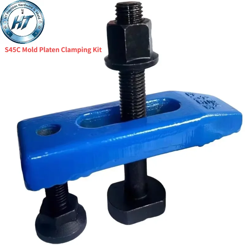S45C Mold Platen Clamp Kit Parallel Plate High Pressure Clamping Tool for Injection Machine