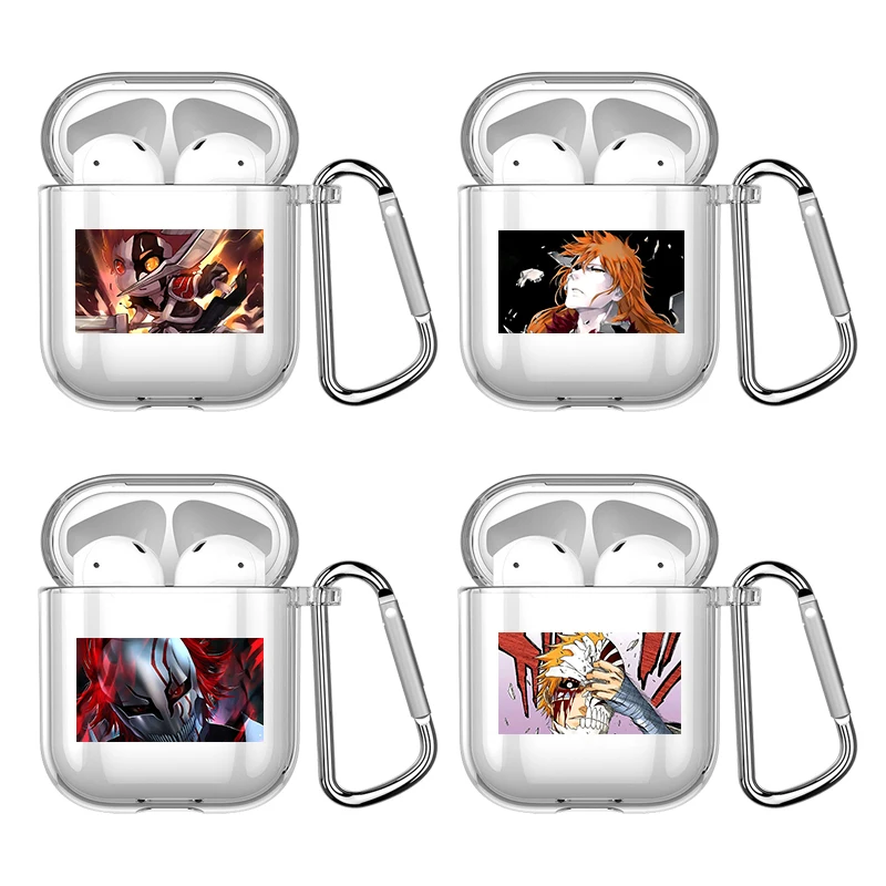 

Anime Bleach Silicone Case For Apple Airpods 1 or 2 Shockproof Cover For AirPods 3 Pro Pro2 Transparent Earphone Protector Cases