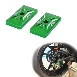 Motorcycle Accessories Chain Adjuster CNC Swingarm End Cap for Kawasaki Ninja 400 300 Z400 Z300 Z250 250R 250SL VERSYS-X 300 250