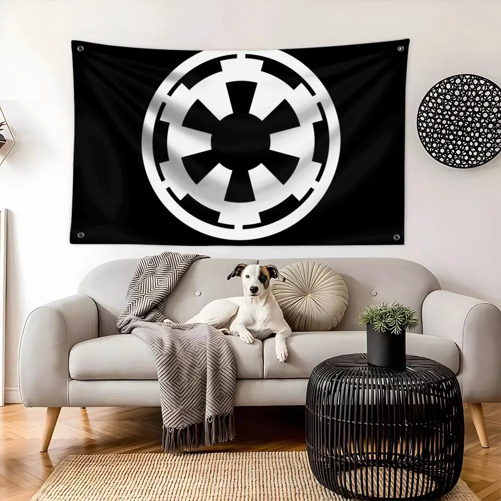 The First Galactic Empire Flags Custom Camping Outdoor Garden room Bedroom Decor Party Backdrops Wall Art Family Gifts