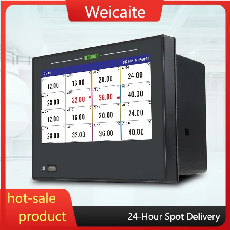 

Multi-channel Channels USB Humidity Data Logger for Data Recording