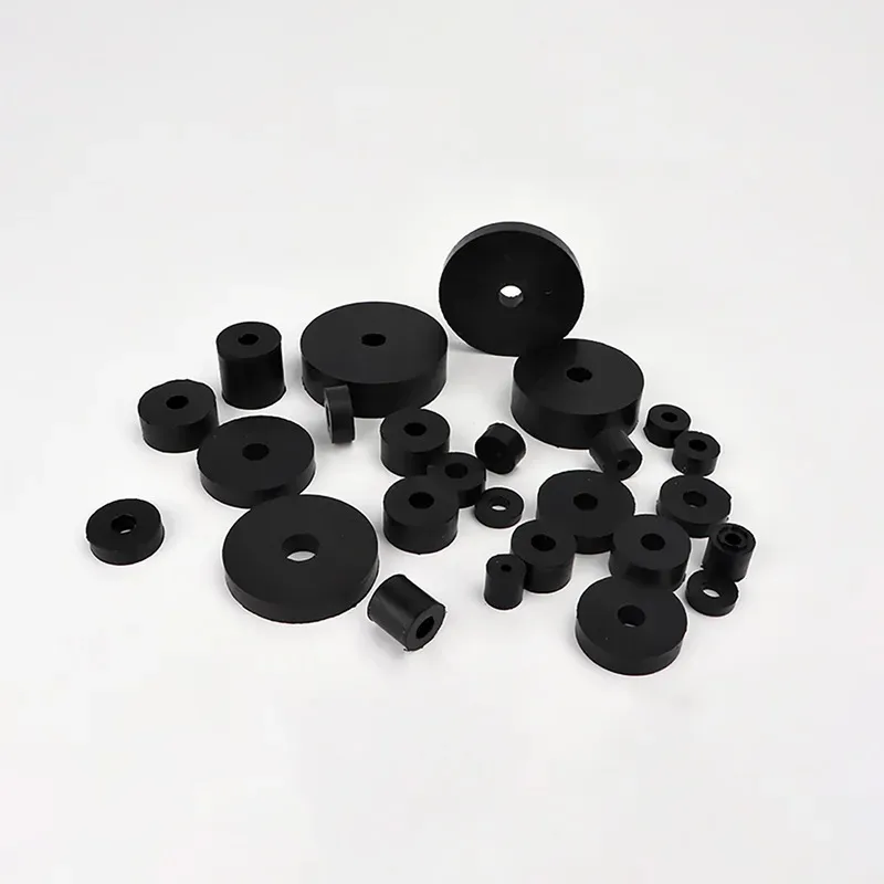 High Elasticity Anti-Vibration Pad Circular Rubber Shock Absorber for Noise Reduction Fan Coil Motor Mount Washer 4