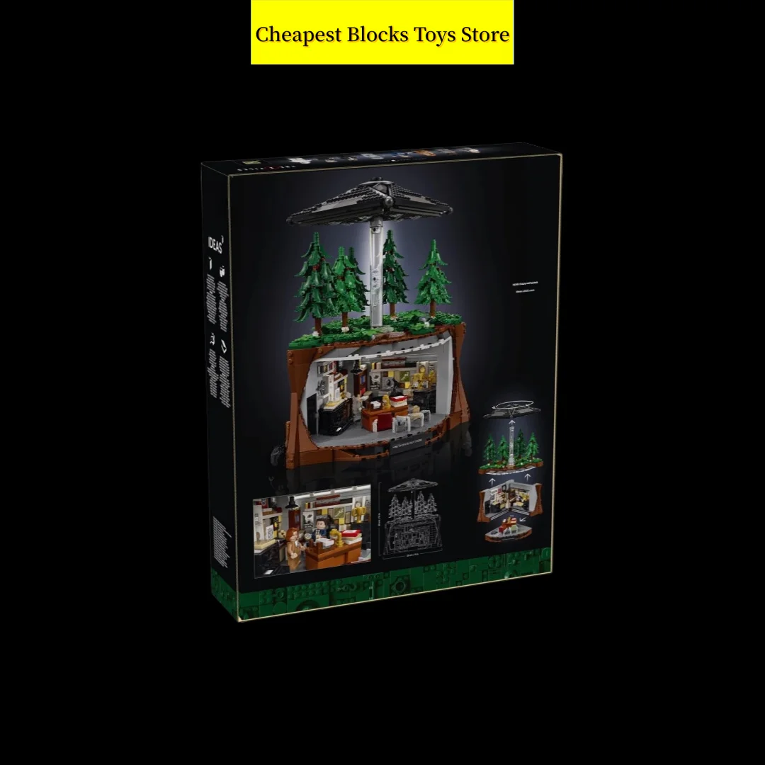 In Stock 1478pcs Underground Chamber Forest Model Christmas Gifts for Adults Toys Mystery Scene Brick Building Blocks Compatible